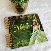 Album Firmas Guestbook XV Años - Princesa Tiana