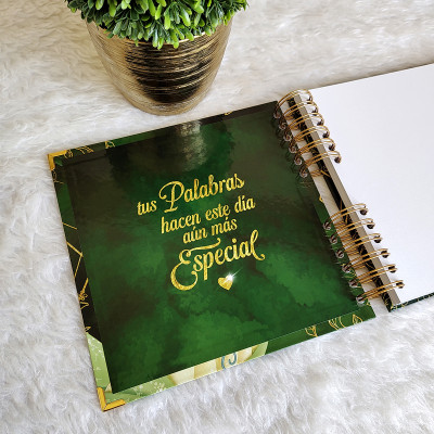 Album Firmas Guestbook XV Años - Princesa Tiana