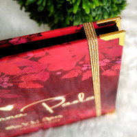 Libro de Firmas, Guestbook XV Años -  Rojo y Dorado