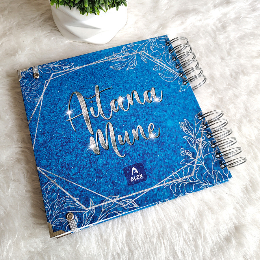 Libro de Firmas XV Años - Azul y Plata