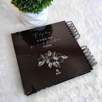 Libro de Firmas de Boda - Negro y Blanco
