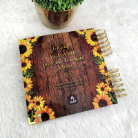 Libro de Firmas de Boda - Girasoles