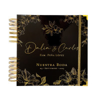 Libro de Firmas de Boda - Negro y Dorado 3 Libro de Firmas de Boda - Negro y Dorado 3