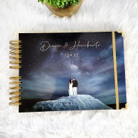 Libro de Firmas de Boda - Fotografía Novios