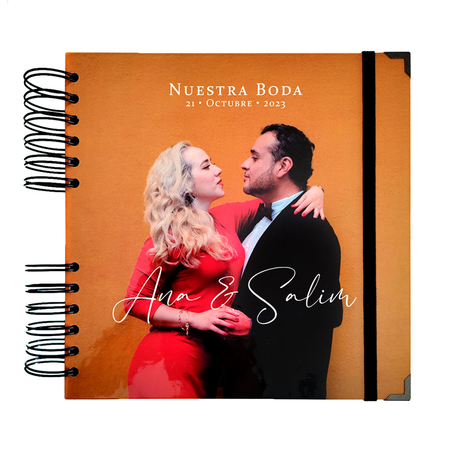 Libro de Firmas de Boda - Fotografía Novios