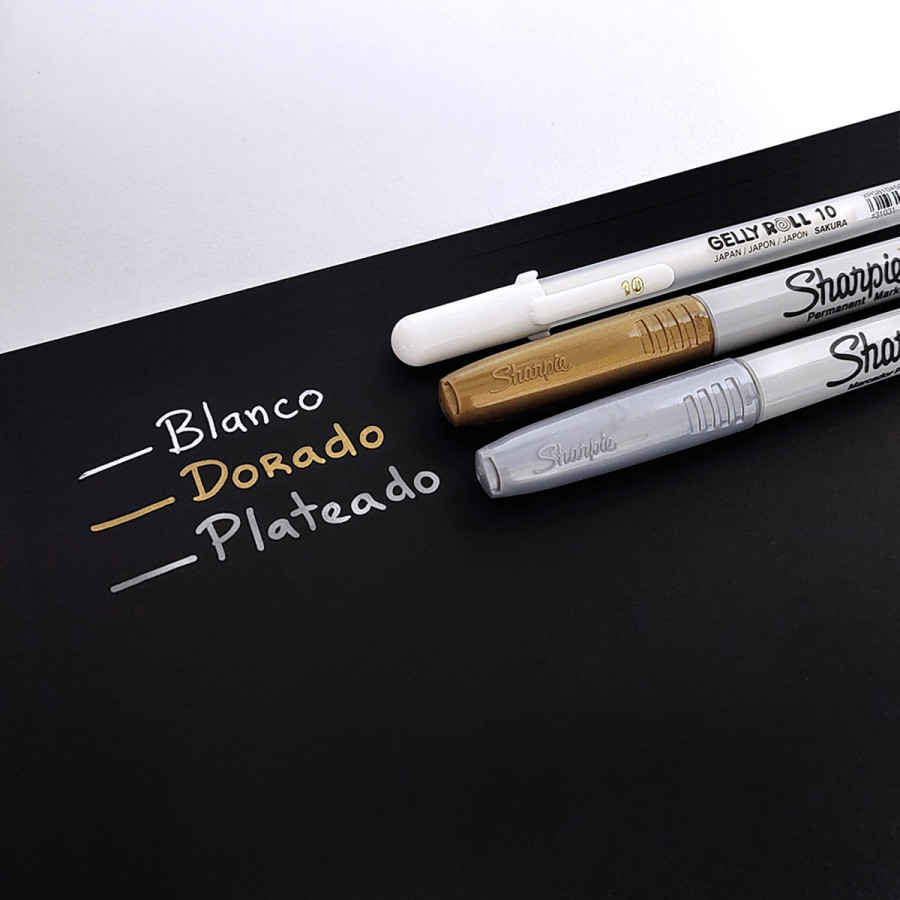 Pack 3 Marcadores (plumones) para Firmas