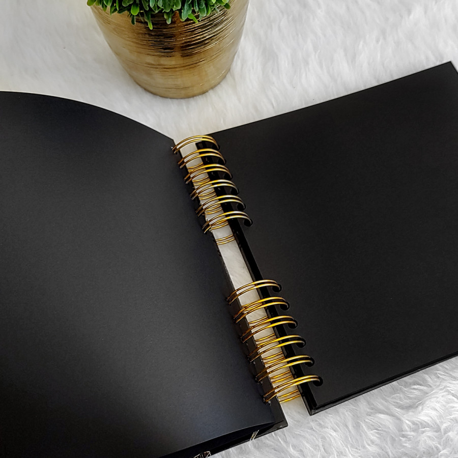 Hojas Internas Negro Mate