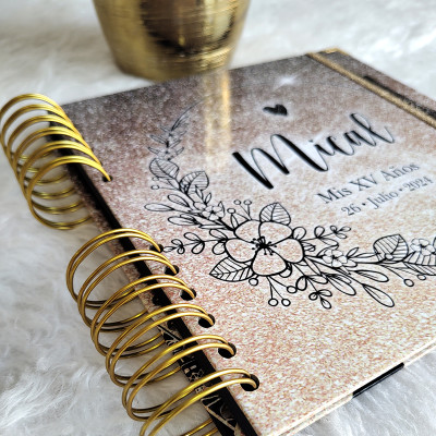 Álbum de Firmas XV Años - Encanto Parisino