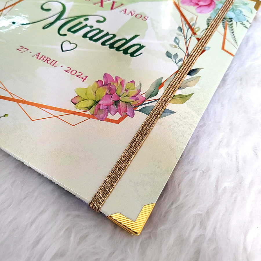 Álbum de Firmas XV Años - Floral Suculentas Álbum de Firmas XV Años - Floral Suculentas