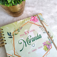 Álbum de Firmas XV Años - Floral Suculentas Álbum de Firmas XV Años - Floral Suculentas