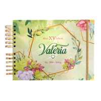 Álbum de Firmas XV Años - Floral Suculentas Álbum de Firmas XV Años - Floral Suculentas