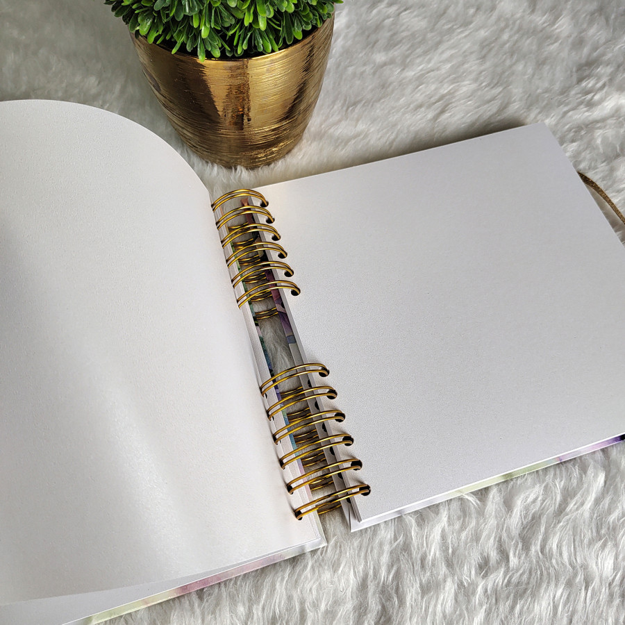 Hojas Internas Blancas Satinado