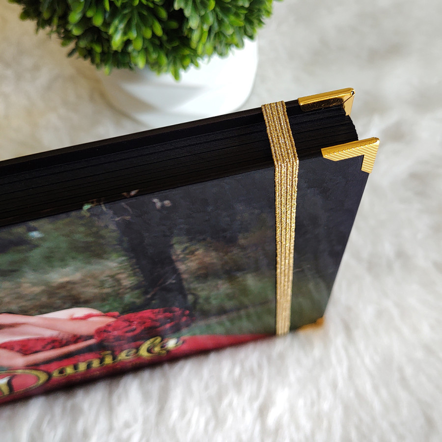 Guestbook XV Años - Foto en Portada y Nombre en Dorado