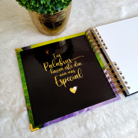 Guestbook XV Años - Foto en Portada y Nombre en Dorado