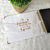 Marmol Blanco 01 - Libro de Firmas Boda